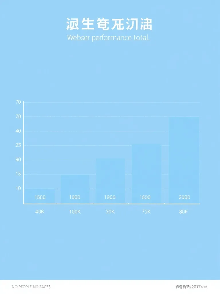A professional, clean technical chart showing performance me